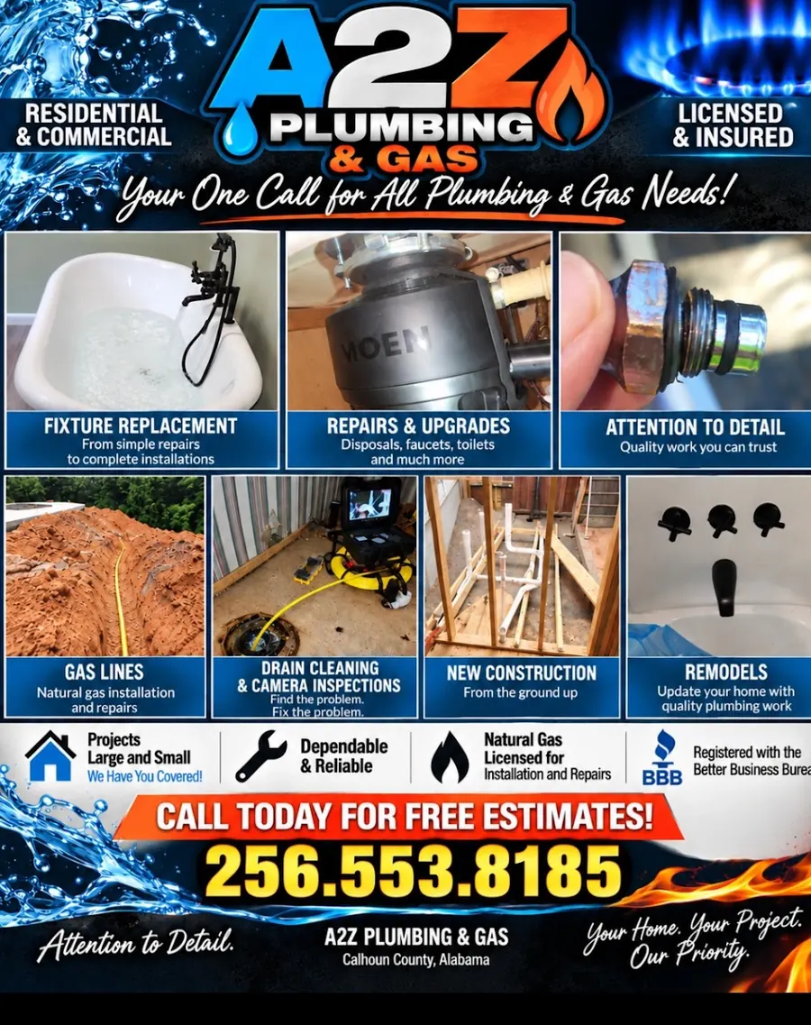 A2Z Plumbing and Gas LLC, plumber in Oneonta
