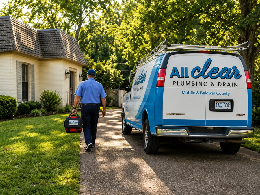 All Clear Plumbing & Drain, plumber in Mobile