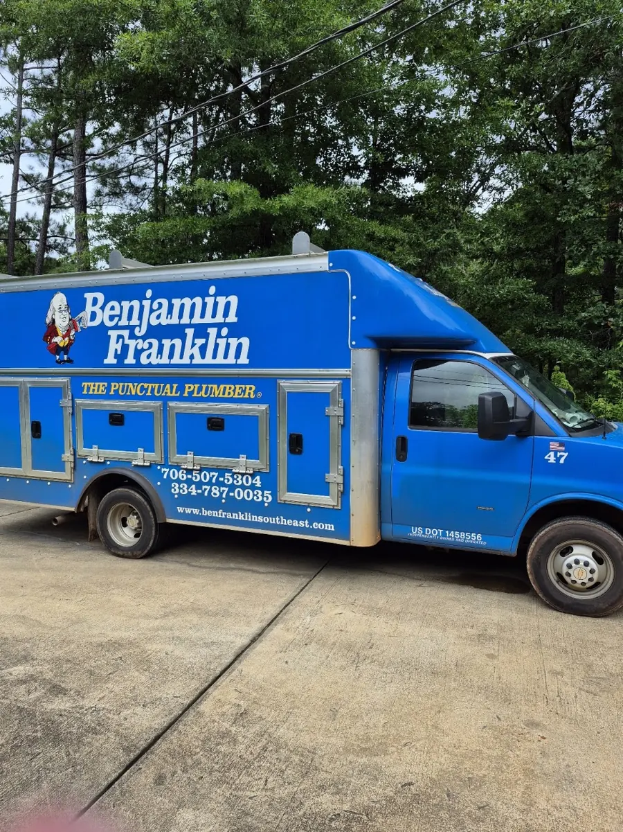 Benjamin Franklin The Punctual Plumber, plumber in Phenix City
