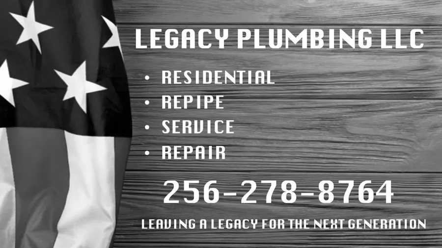 Legacy Plumbing LLC, plumber in Toney