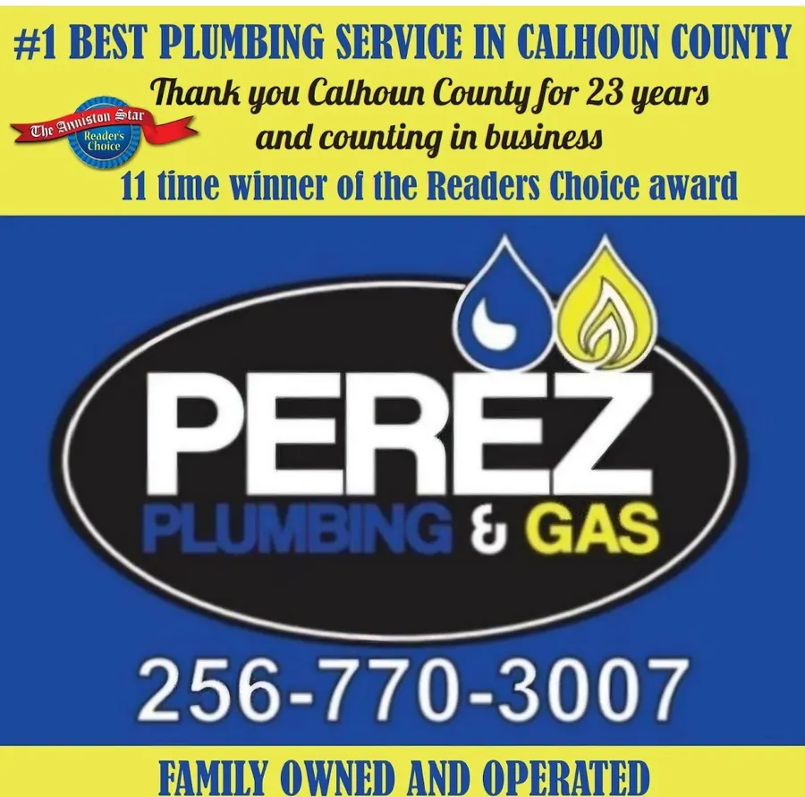 Perez Plumbing & Gas LLC, plumber in Anniston