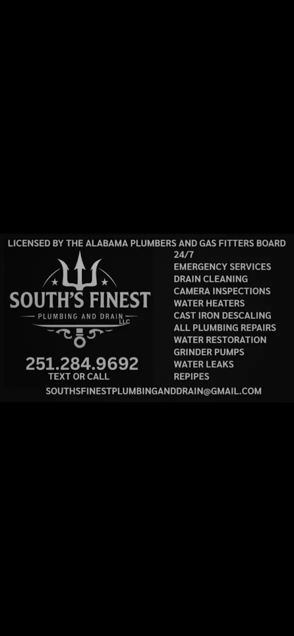 South’s Finest Plumbing and Drain LLC, plumber in Mobile