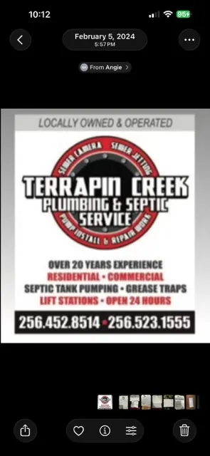 Terrapin Creek Plumbing And Septic Service, LLC, plumber in Gadsden